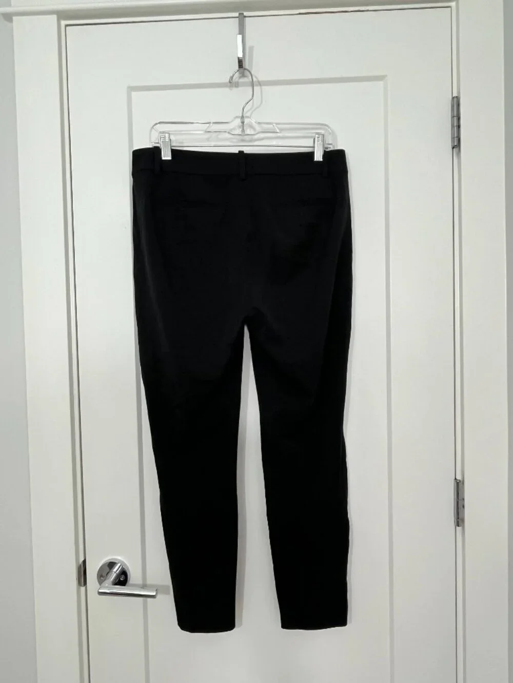 J.Crew Size 8 Black Tailored Ankle Trousers